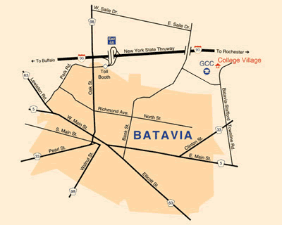Batavia Map