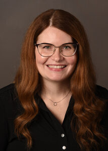 headshot portrait of Liz Simmons