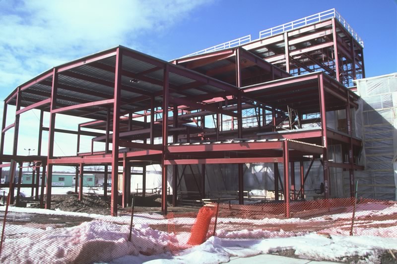 Stuart Steiner theatre framing, construction
